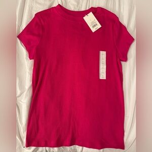 Vibrant pink Short Sleeve Top